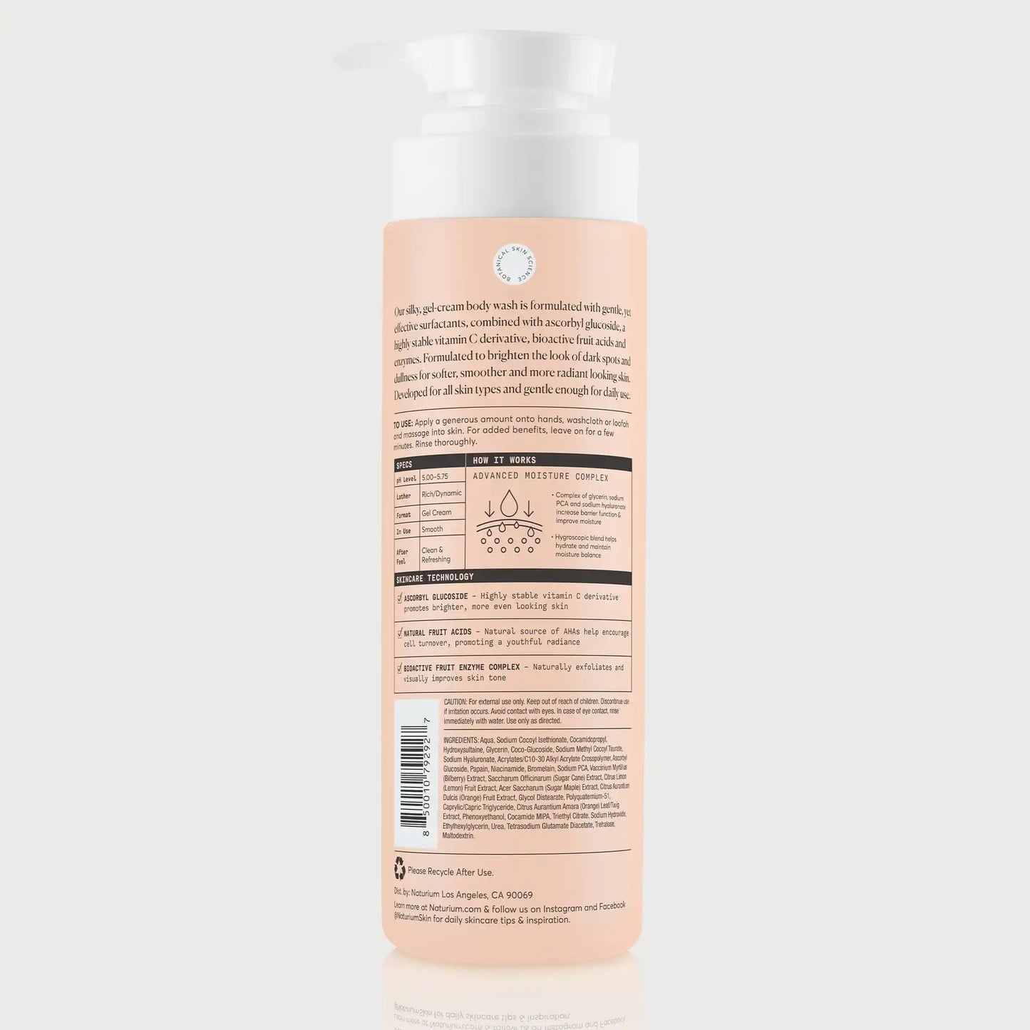 the-brightener-vitamin-c-brightening-body-wash-r8 NATR-The-Brightener-Body-Wash_back.webp